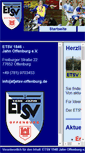 Mobile Screenshot of etsv-offenburg.de